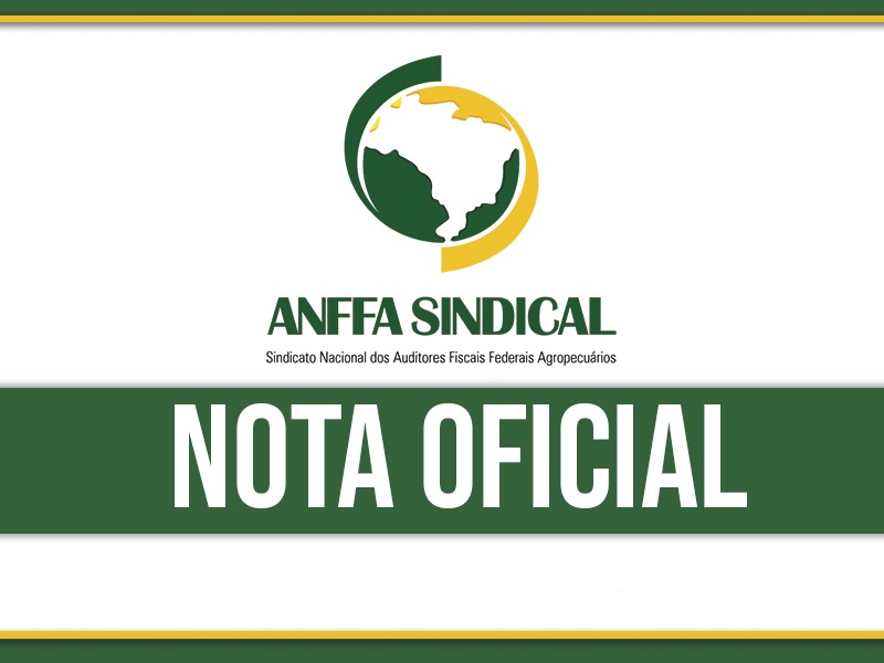 Nota do ANFFA Sindical - ANFFA Sindical