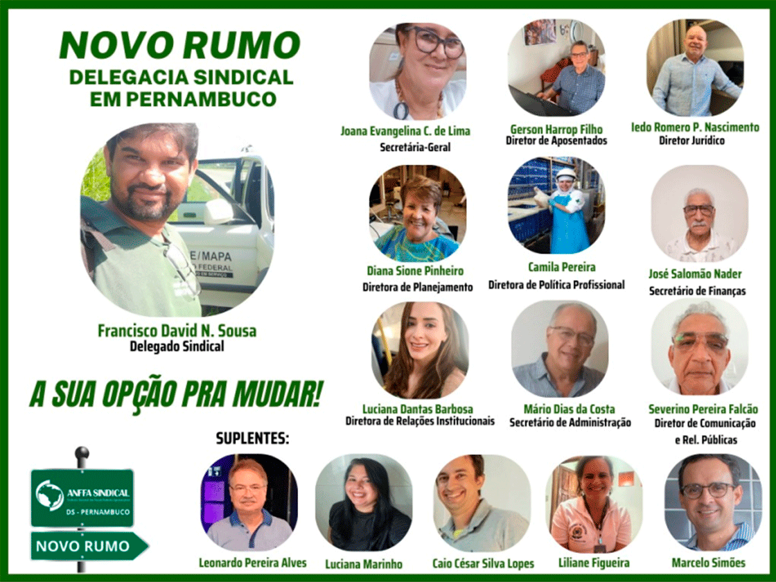 NOVO RUMO: Em Pernambuco, a sua opção PRA MUDAR!