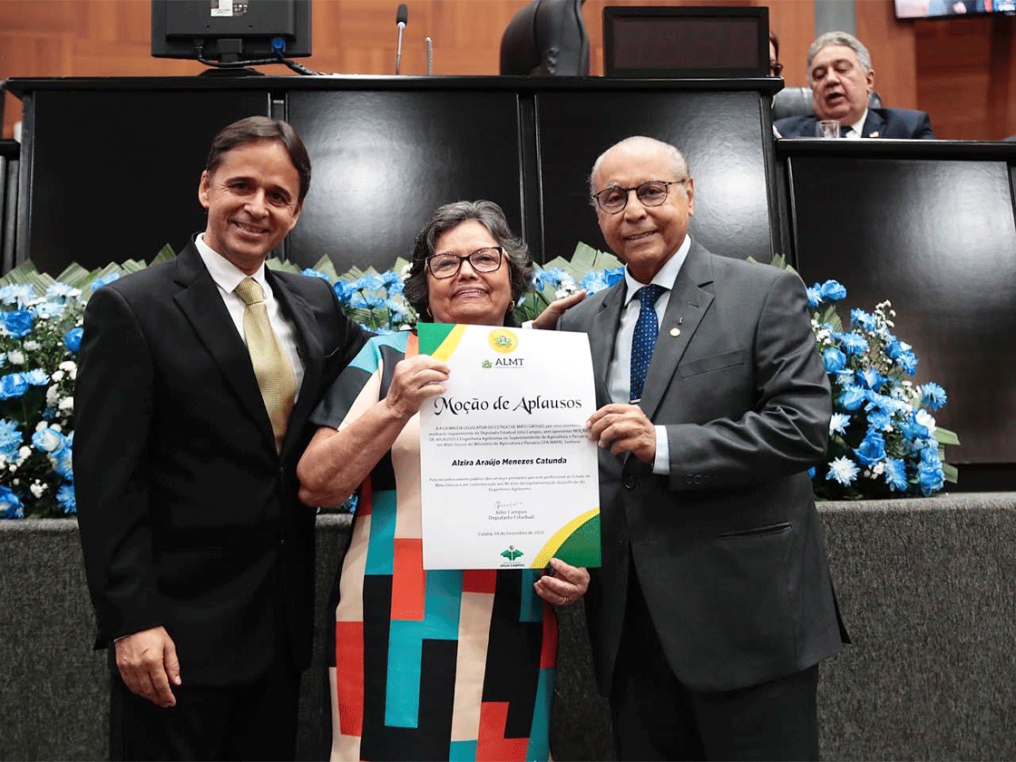 Affa recebe homenagem na Assembleia Legislativa de Mato Grosso
