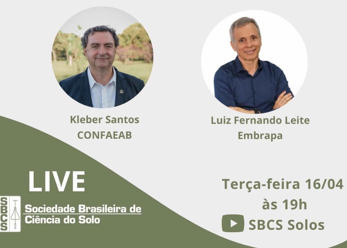 Dia da Conservação do Solo: Sociedade Brasileira de Ciência do Solo realizará live sobre tendências tecnológicas e os desafios legais do assunto